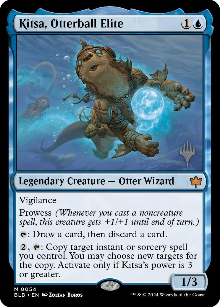 Kitsa, Otterball Elite (54) (Promo Pack: Bloomburrow)