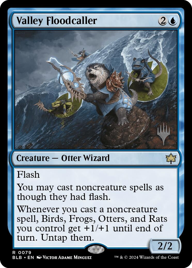 Valley Floodcaller (79) (Promo Pack: Bloomburrow)