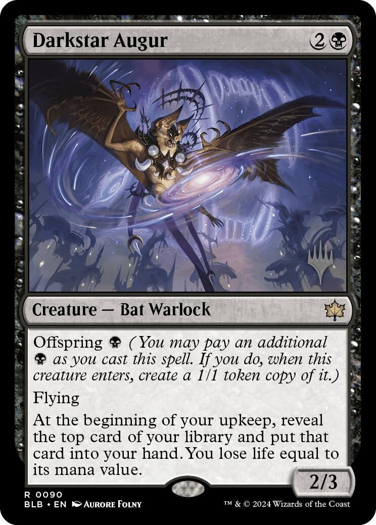 Darkstar Augur (90) (Promo Pack: Bloomburrow)
