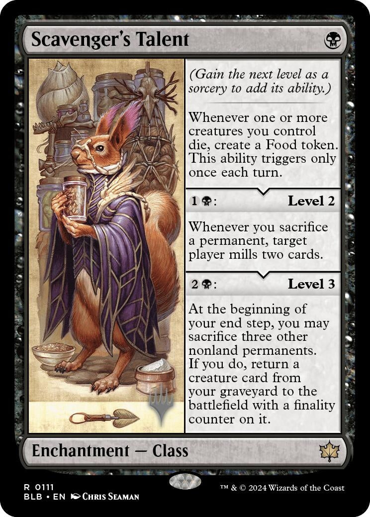 Scavenger's Talent (111) (Promo Pack: Bloomburrow)