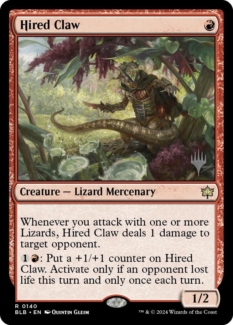 Hired Claw (140) (Promo Pack: Bloomburrow)
