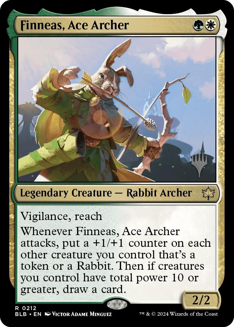 Finneas, Ace Archer (212) (Promo Pack: Bloomburrow)