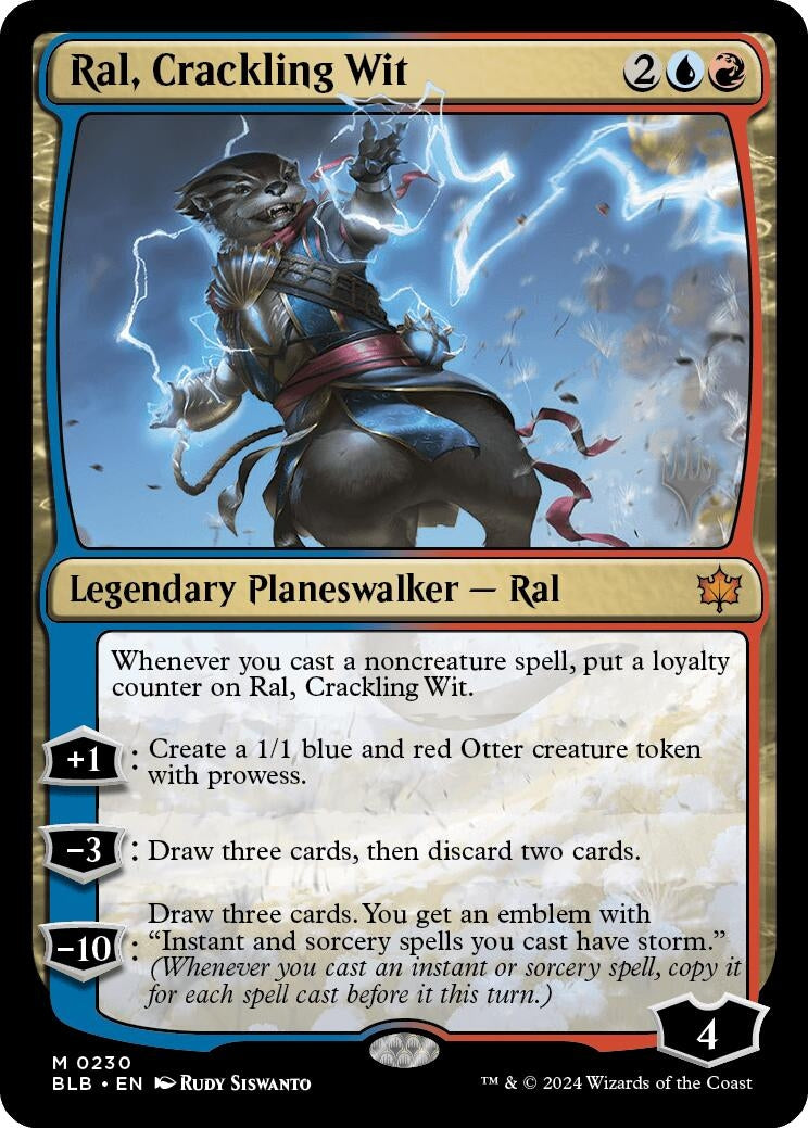 Ral, Crackling Wit (230) (Promo Pack: Bloomburrow)
