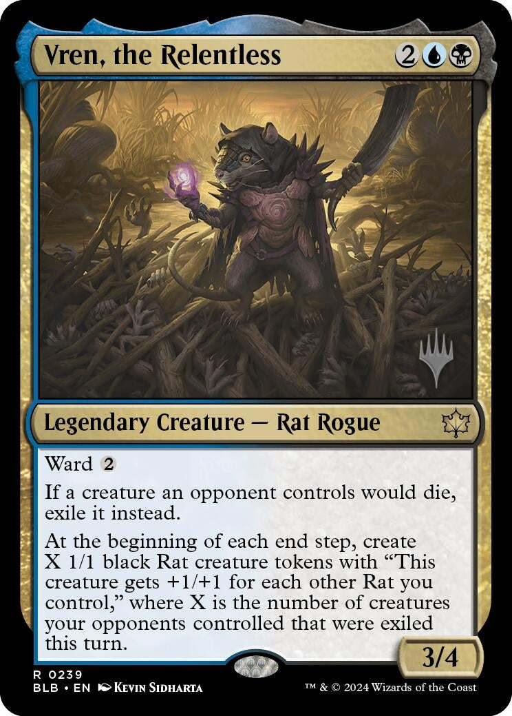 Vren, the Relentless (239) (Promo Pack: Bloomburrow)