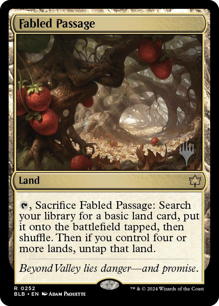 Fabled Passage (252) (Promo Pack: Bloomburrow)