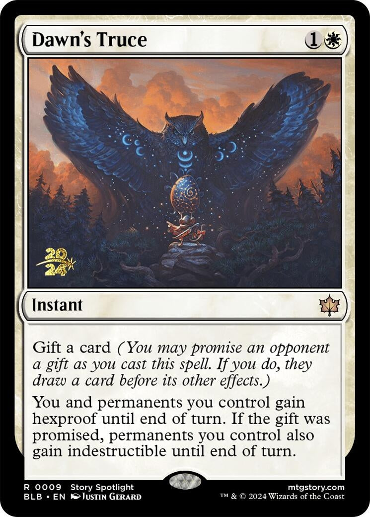 Dawn's Truce (9) (Prerelease Cards)