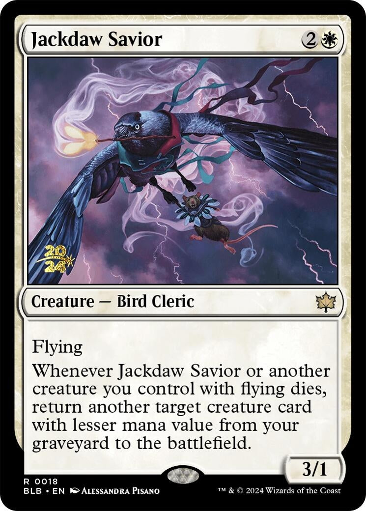 Jackdaw Savior (18) (Prerelease Cards)