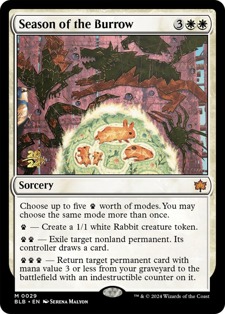 Season of the Burrow (29) (Prerelease Cards)