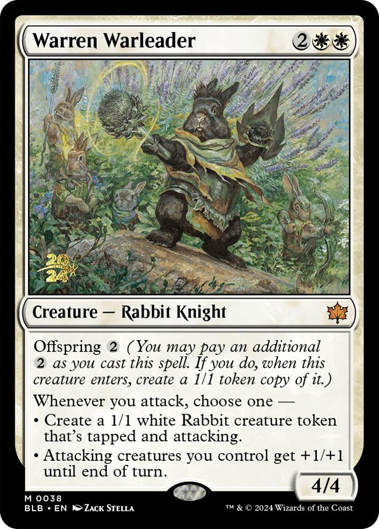 Warren Warleader (38) (Prerelease Cards)