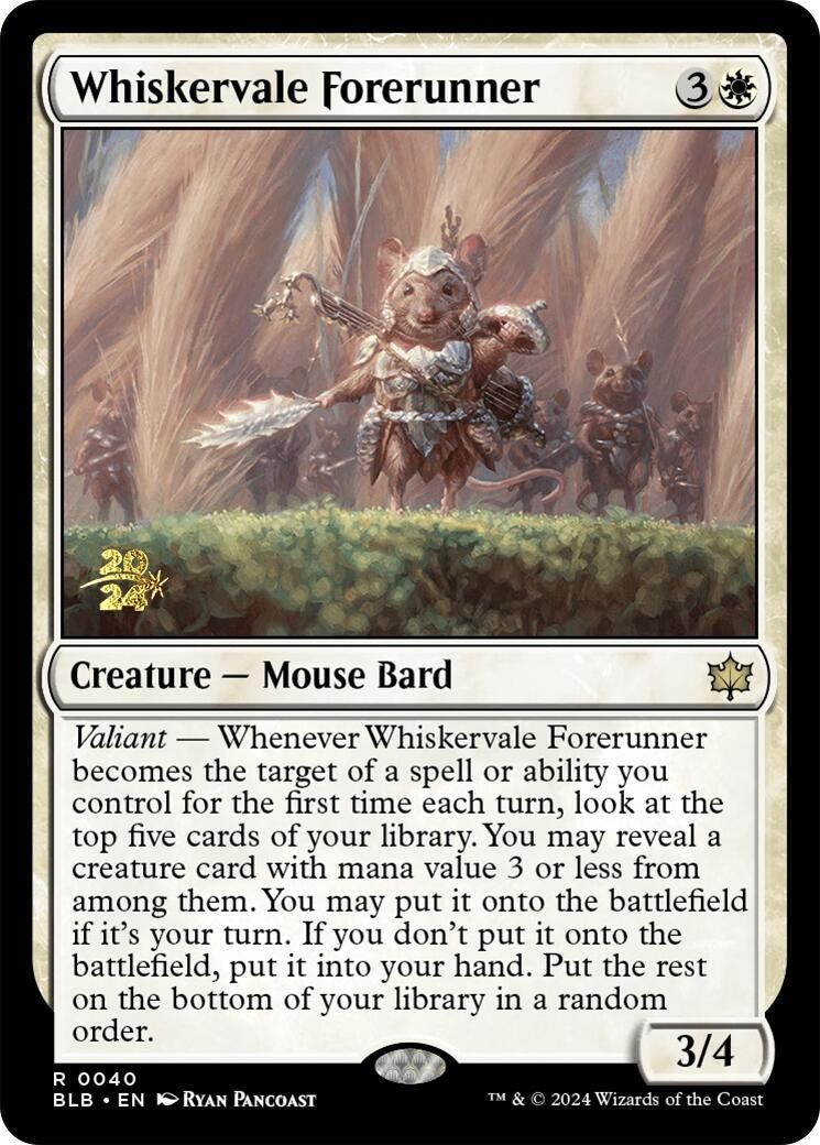 Whiskervale Forerunner (40) (Prerelease Cards)