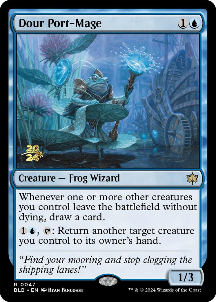 Dour Port-Mage (47) (Prerelease Cards)
