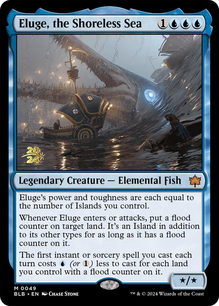 Eluge, the Shoreless Sea (49) (Prerelease Cards)