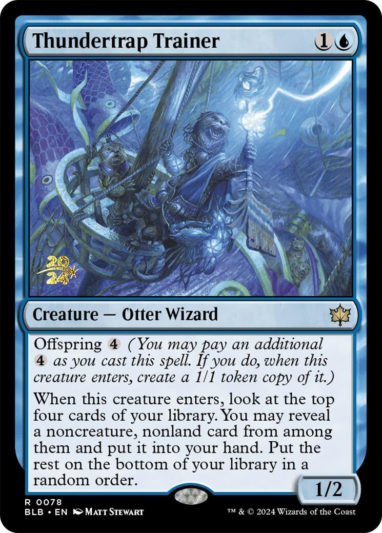 Thundertrap Trainer (78) (Prerelease Cards)