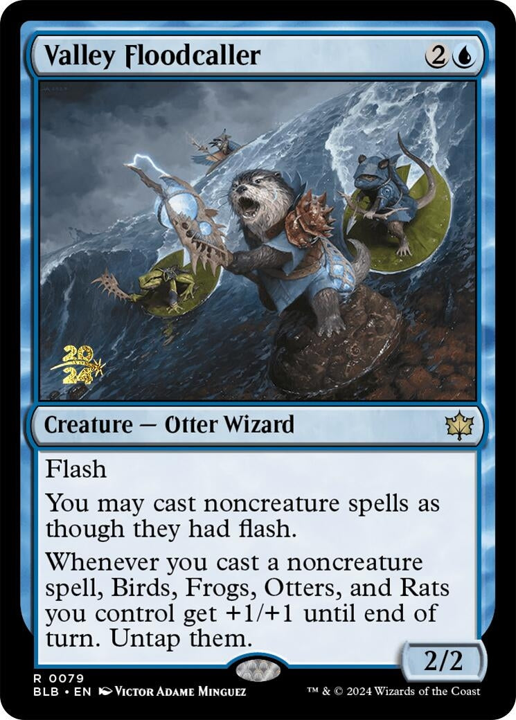 Valley Floodcaller (79) (Prerelease Cards)