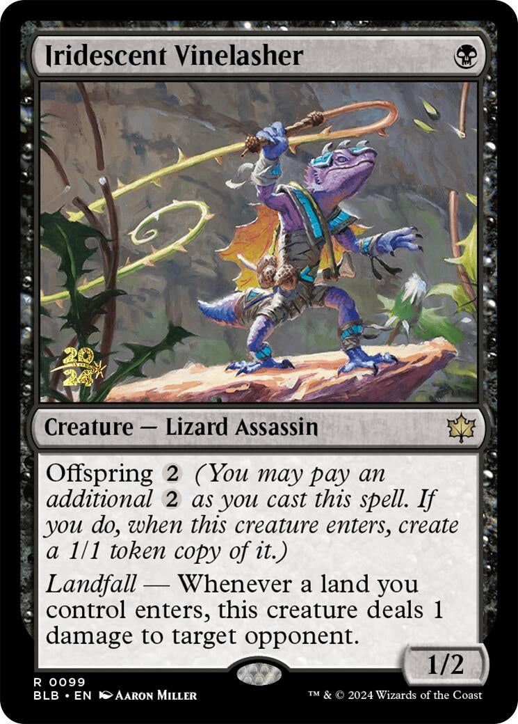 Iridescent Vinelasher (99) (Prerelease Cards)