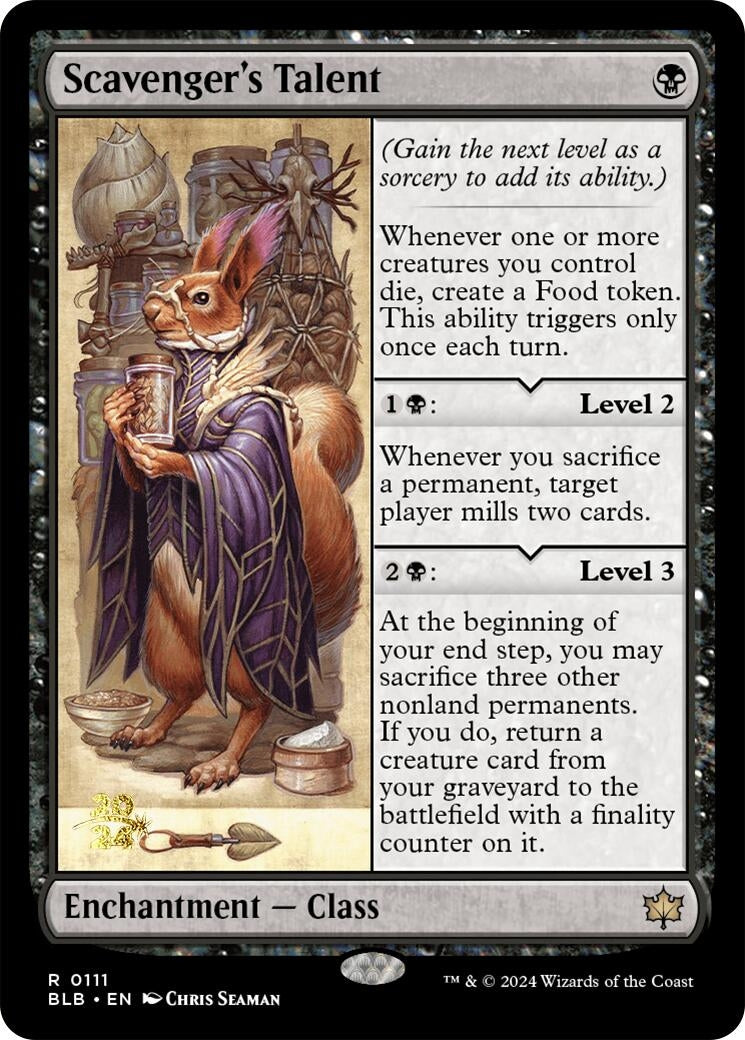 Scavenger's Talent (111) (Prerelease Cards)