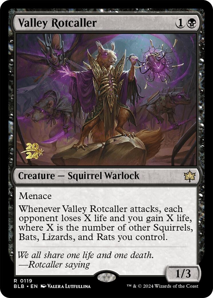 Valley Rotcaller (119) (Prerelease Cards)