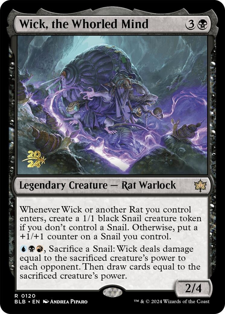 Wick, the Whorled Mind (120) (Prerelease Cards)