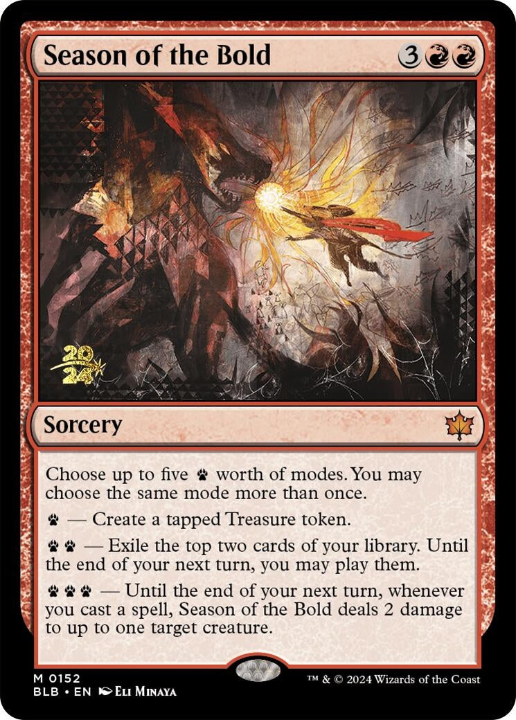Season of the Bold (152) (Prerelease Cards)