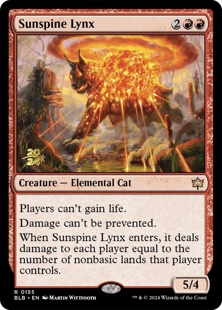 Sunspine Lynx (155) (Prerelease Cards)