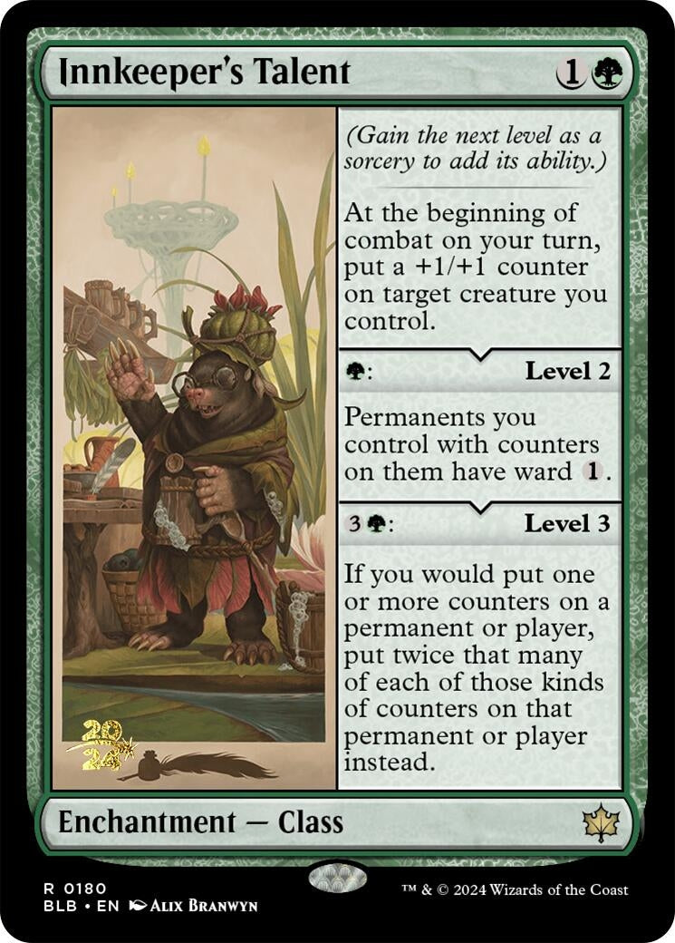Innkeeper's Talent (180) (Prerelease Cards)