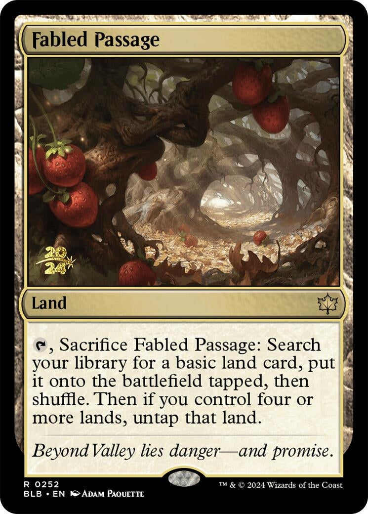 Fabled Passage (252) (Prerelease Cards)