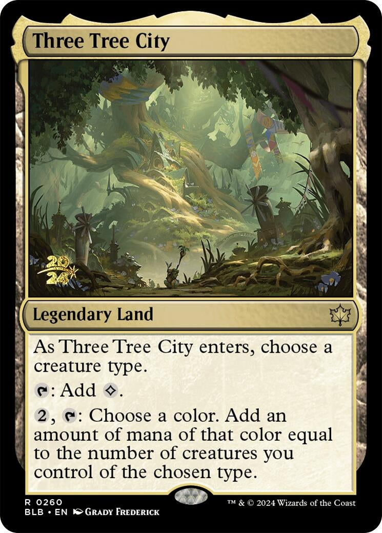 Three Tree City (260) (Prerelease Cards)