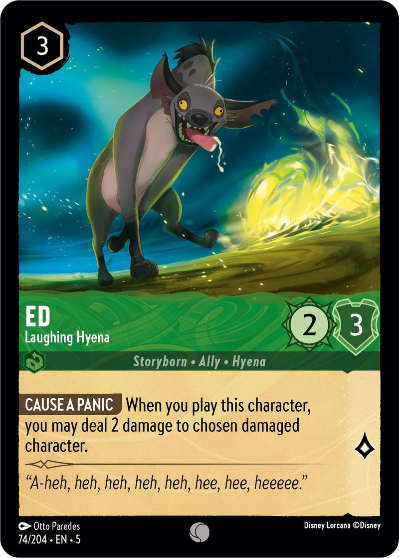 Ed - Laughing Hyena (74/204) (Shimmering Skies)