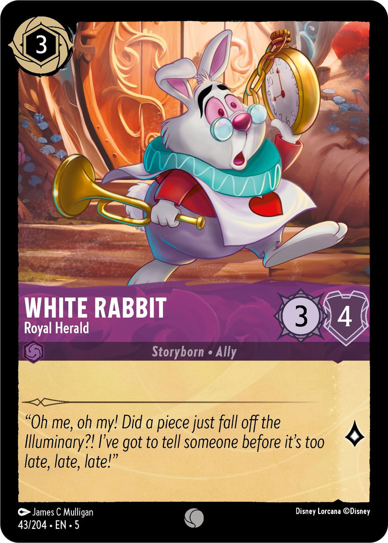 White Rabbit - Royal Herald (43/204) (Shimmering Skies)
