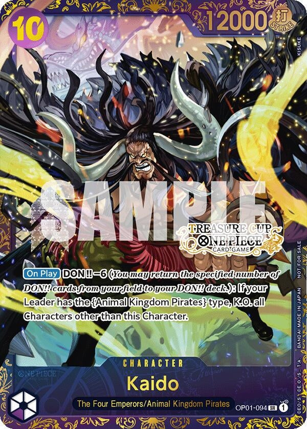 Image for Kaido (Treasure Cup) (OP01-094) (One Piece Promotion Cards) - One Piece Card Game