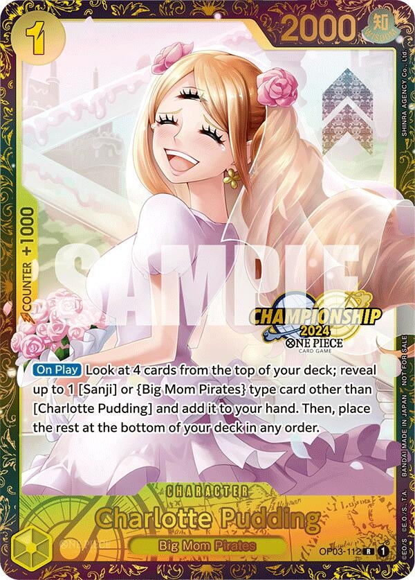 Image for Charlotte Pudding (Championship 2024) (OP03-112) (One Piece Promotion Cards) - One Piece Card Game
