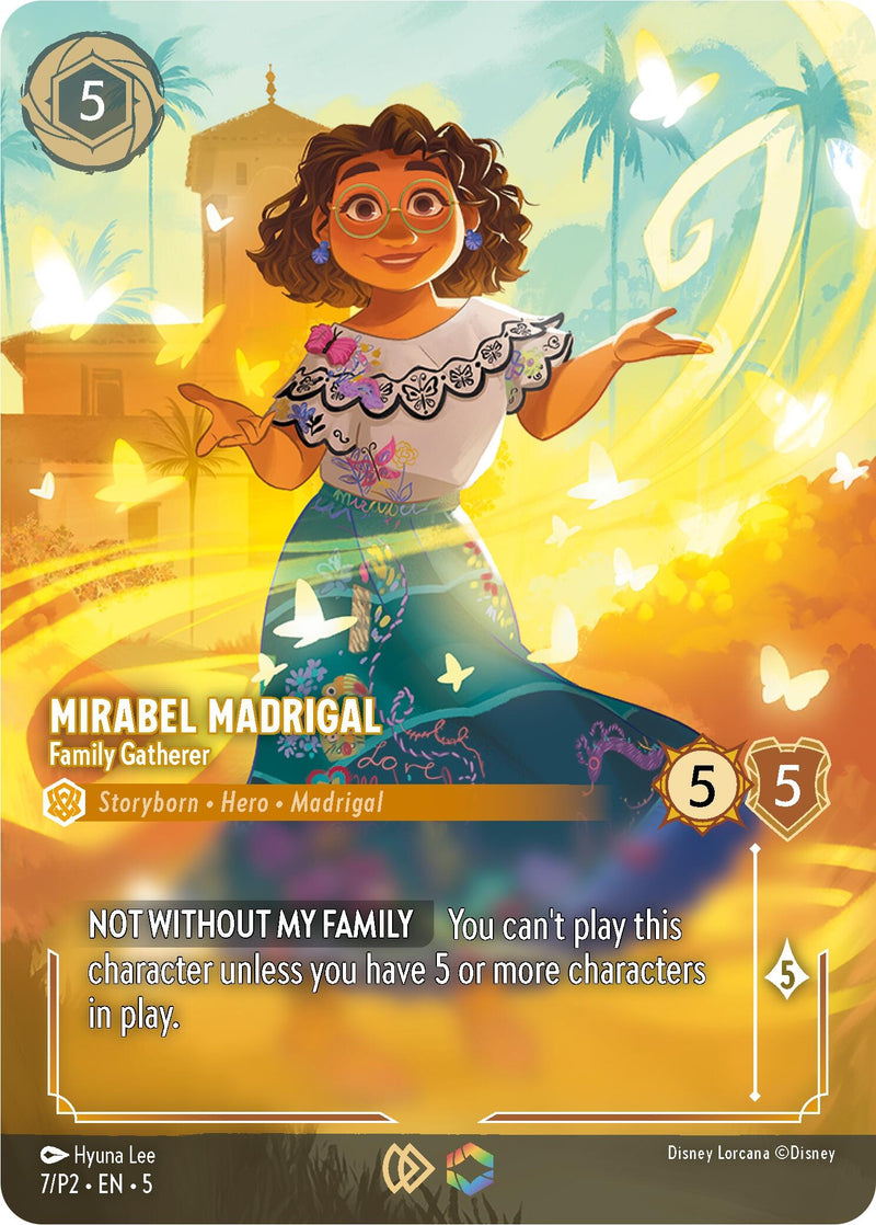 Mirabel Madrigal - Family Gatherer (Store Championship) (7) (Disney Lorcana Promo Cards)