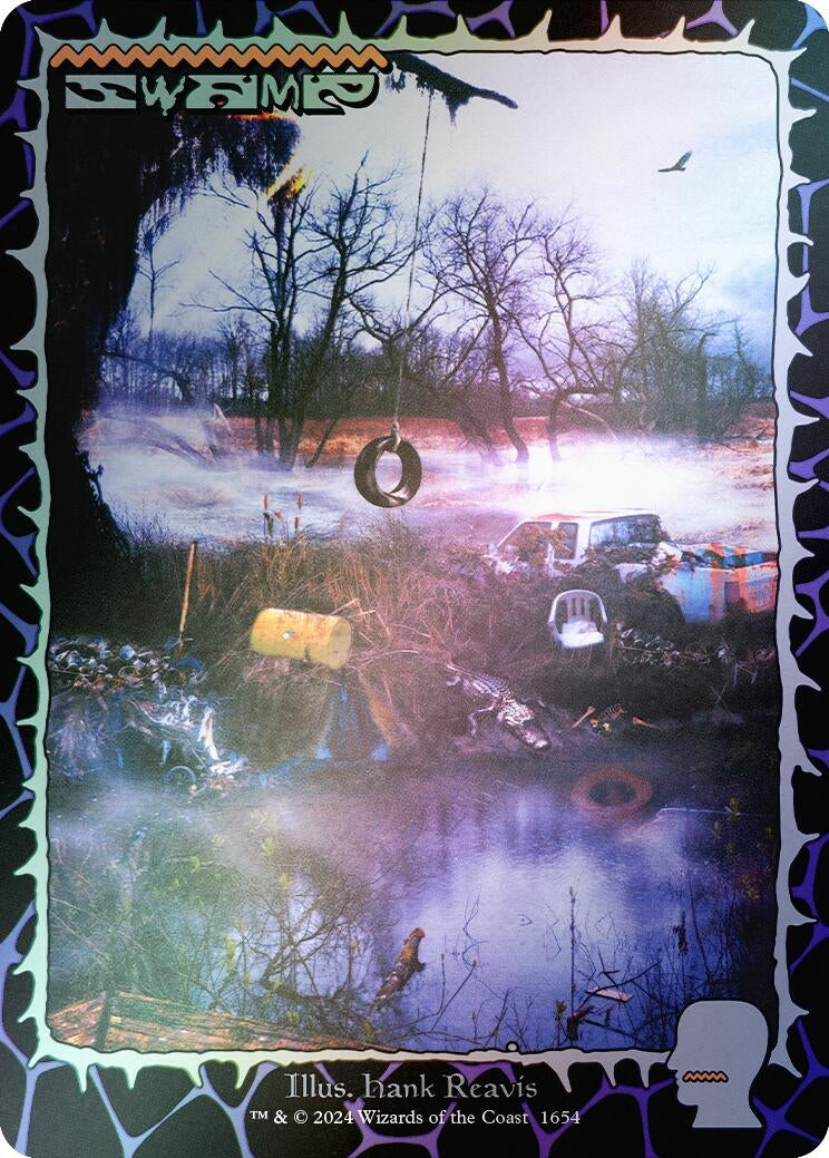 Swamp (1654) (Rainbow Foil) (1654) (Secret Lair Drop Series)