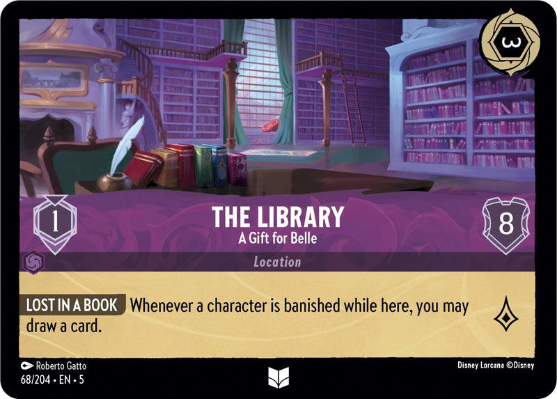 The Library - A Gift for Belle (68/204) (Shimmering Skies)
