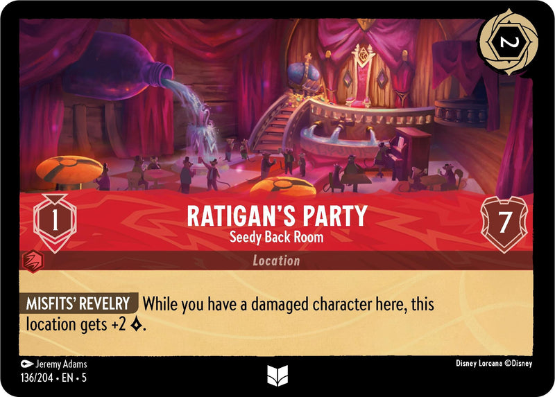 Ratigan's Party - Seedy Back Room (136/204) (Shimmering Skies)