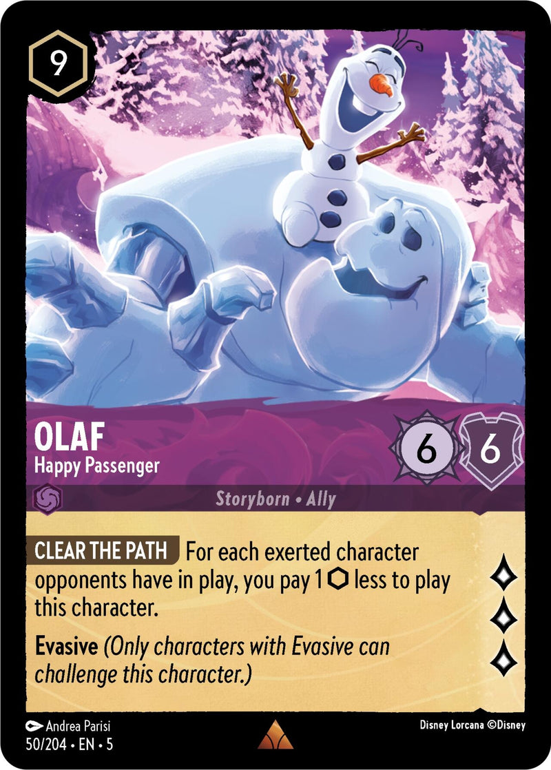 Olaf - Happy Passenger (50/204) (Shimmering Skies)