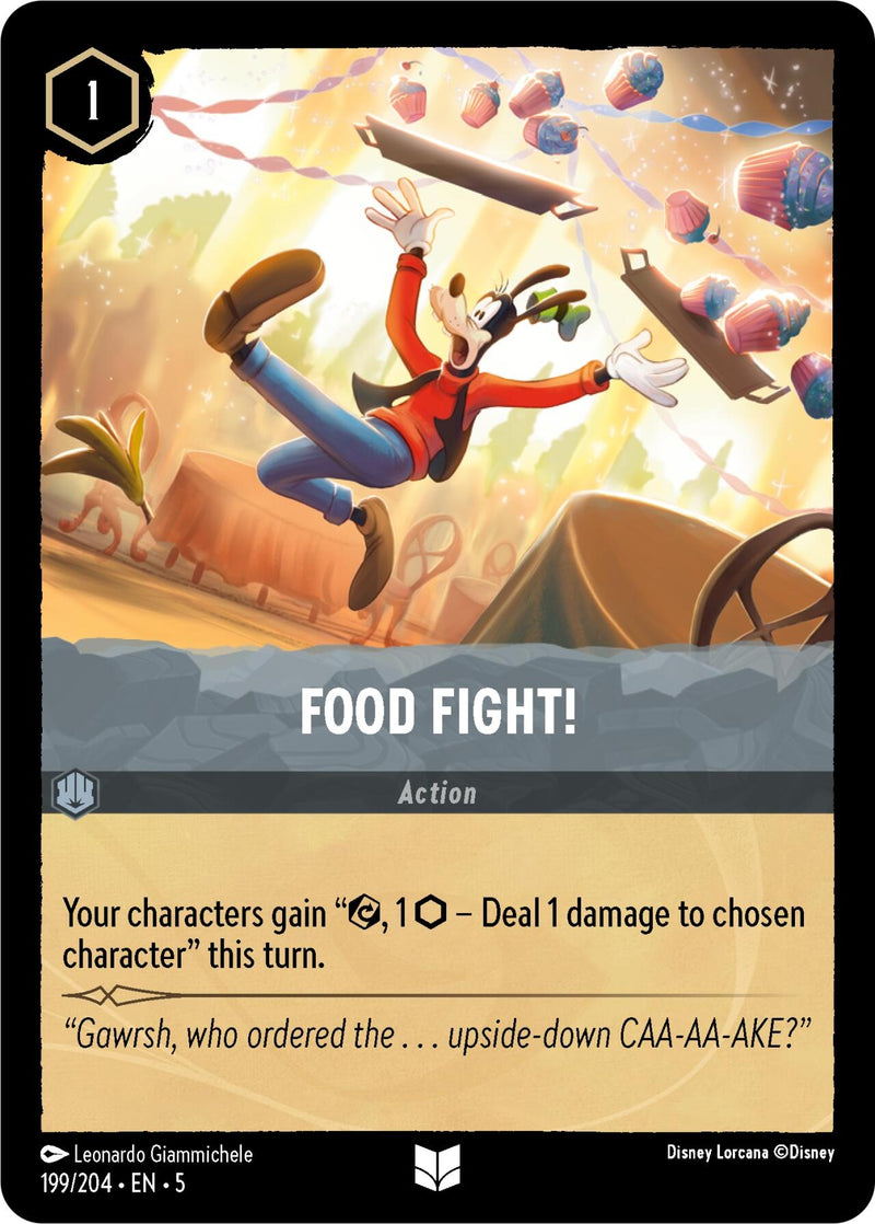 Food Fight! (199/204) (Shimmering Skies)