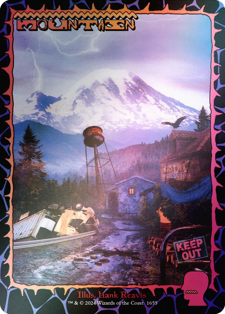 Mountain (1655) (Rainbow Foil) (1655) (Secret Lair Drop Series)