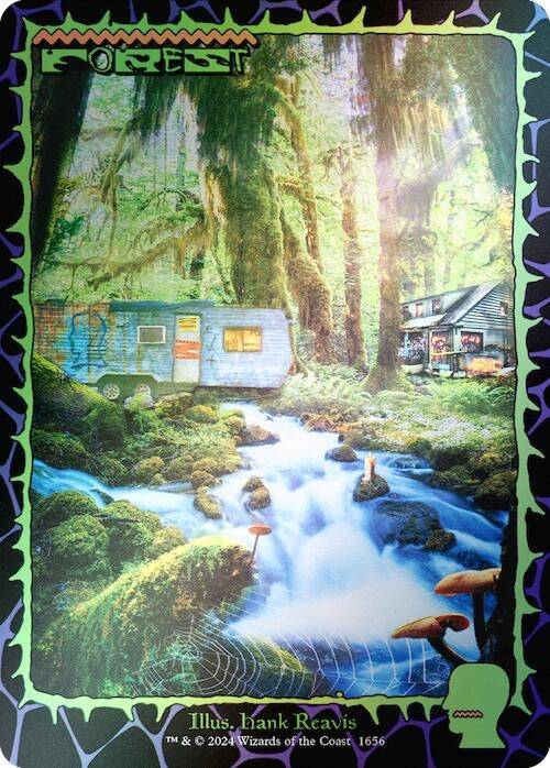 Forest (1656) (Rainbow Foil) (1656) (Secret Lair Drop Series)