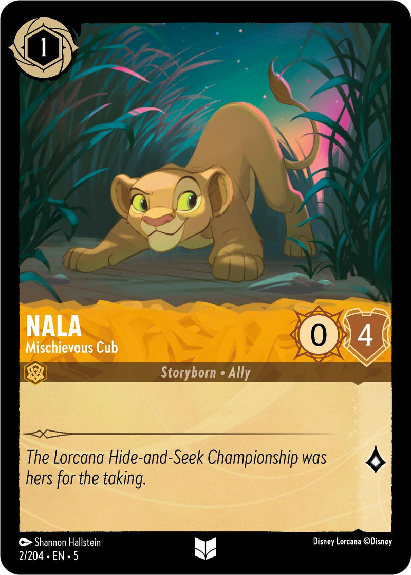 Nala - Mischievous Cub (2/204) (Shimmering Skies)