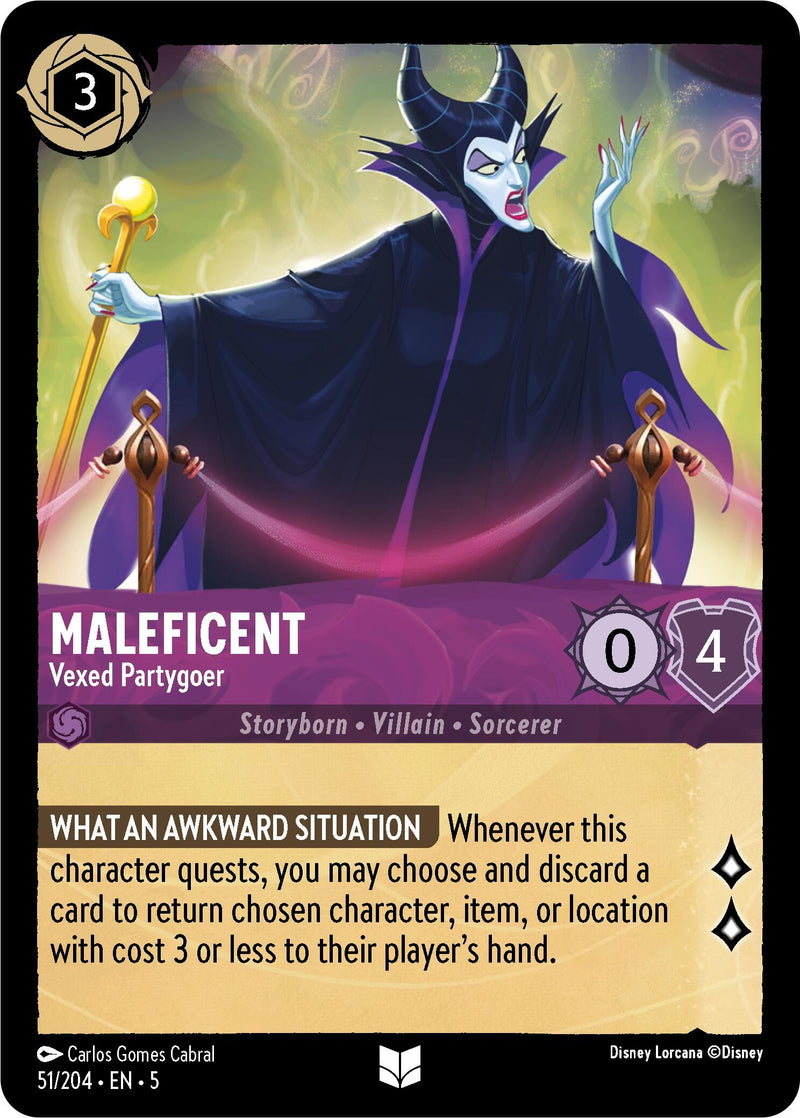 Maleficent - Vexed Partygoer (51/204) (Shimmering Skies)