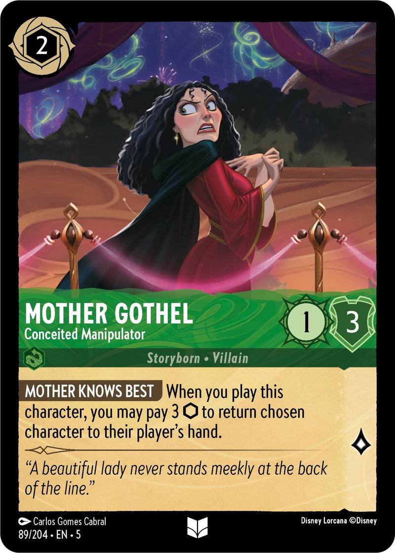 Mother Gothel - Conceited Manipulator (89/204) (Shimmering Skies)