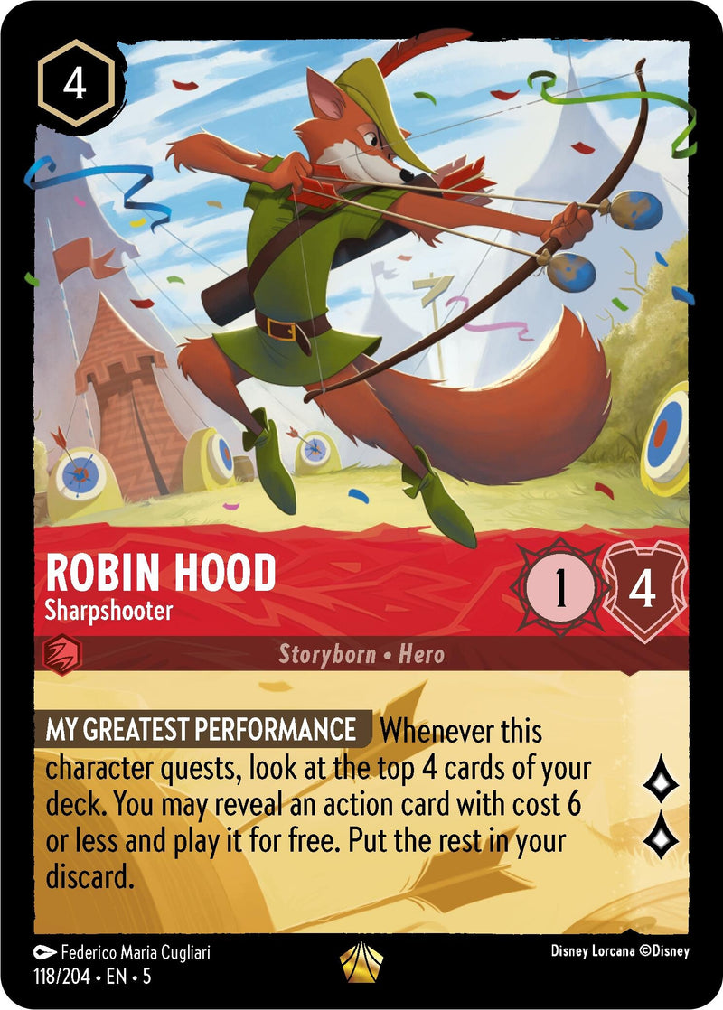 Robin Hood - Sharpshooter (118/204) (Shimmering Skies)