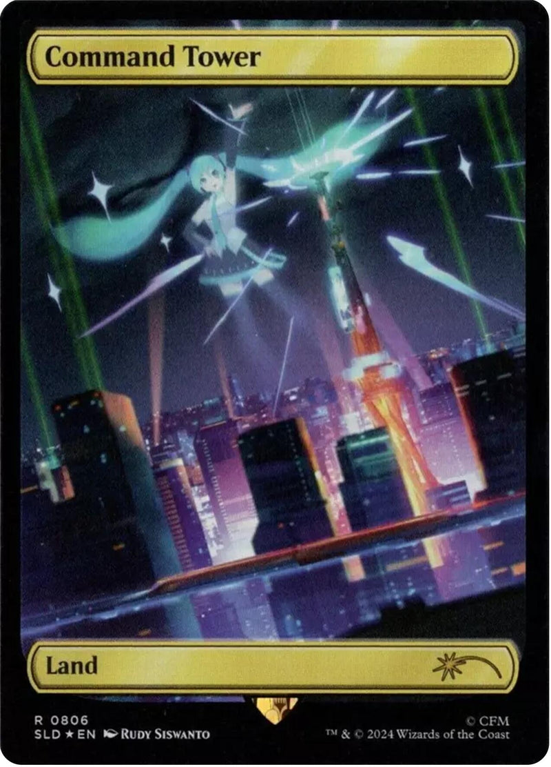 Command Tower (0806) (Rainbow Foil) (806) (Secret Lair Drop Series)