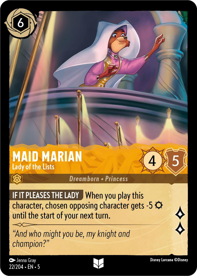 Maid Marian - Lady of the Lists (22/204) (Shimmering Skies)