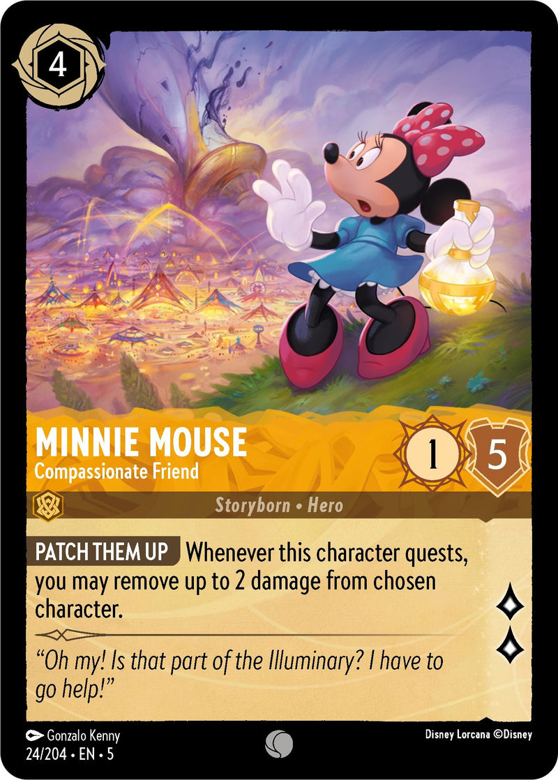 Minnie Mouse - Compassionate Friend (24/204) (Shimmering Skies)