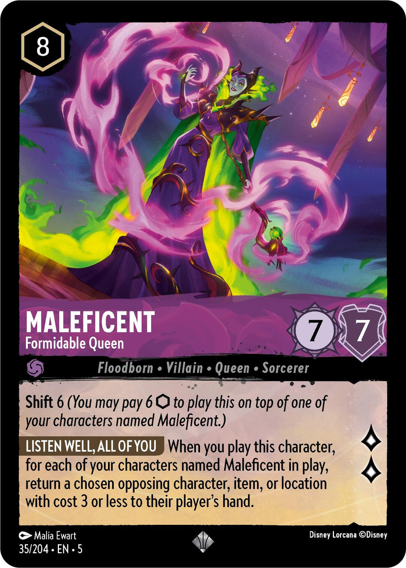 Maleficent - Formidable Queen (35/204) (Shimmering Skies)