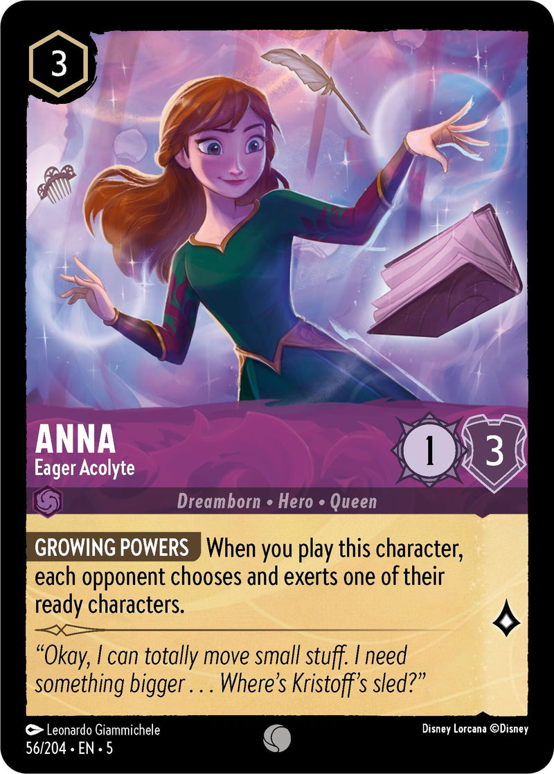 Anna - Eager Acolyte (56/204) (Shimmering Skies)