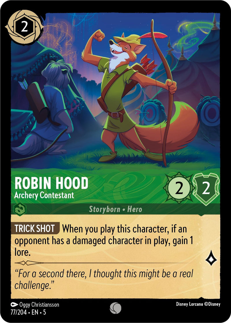 Robin Hood - Archery Contestant (77/204) (Shimmering Skies)