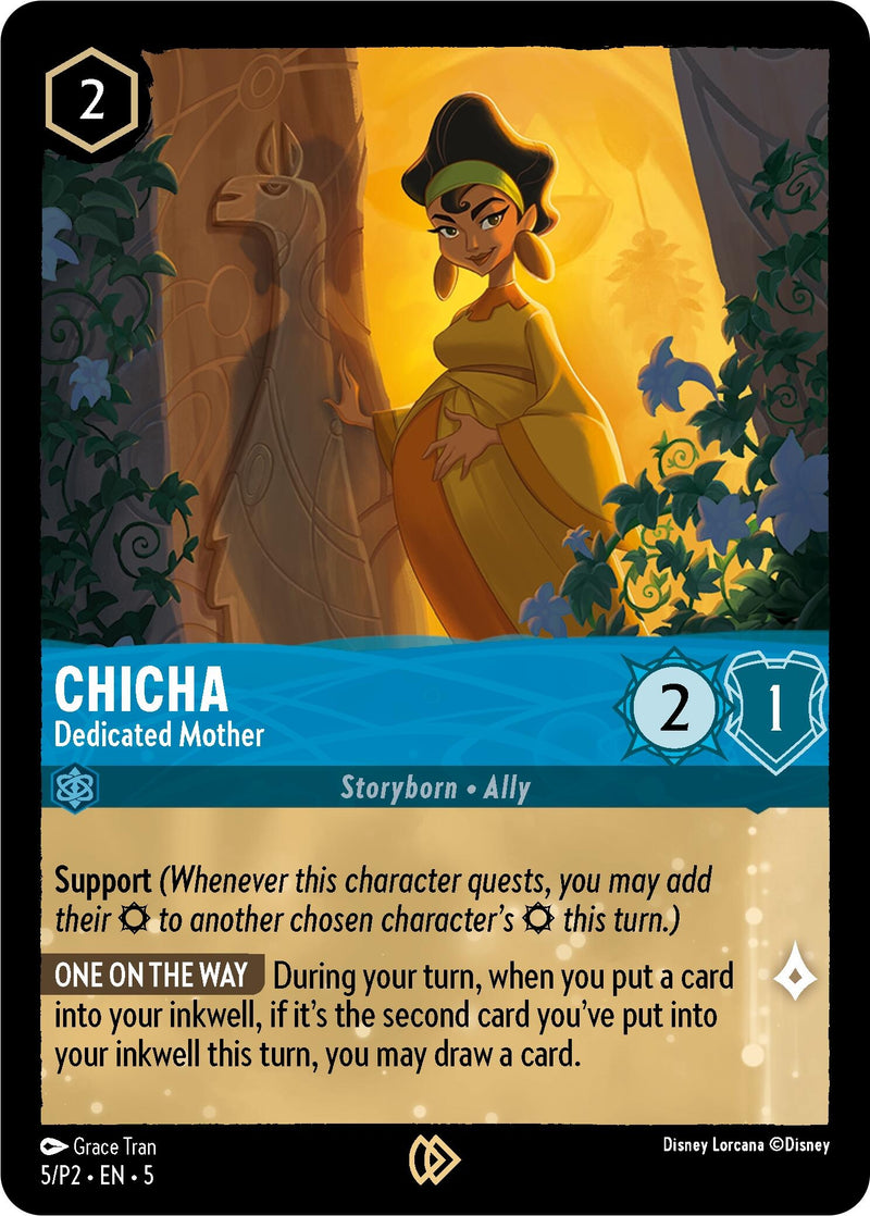 Chicha - Dedicated Mother (5) (Disney Lorcana Promo Cards)